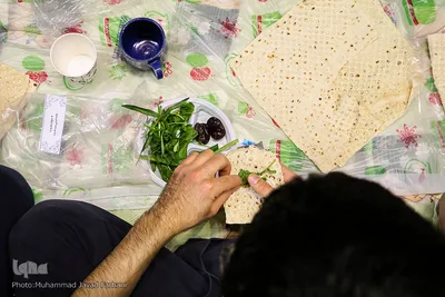 مراسم اعتکاف دانشجویی در دانشگاه تهران