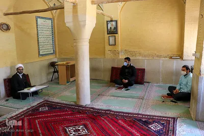 آیین عمامه گذاری طلاب حوزه علمیه منصوریه شیراز