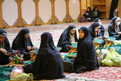 محفل انس با قرآن در حرم حضرت شاهچراغ (ع)