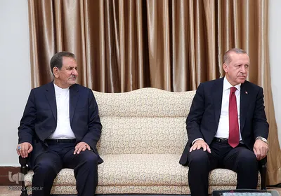 دیدار رجب طیب اردوغان رئیس‌جمهور ترکیه با رهبر انقلاب