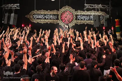 عزاداری شب دوم در هیئت لواء حیدر کرار(ع) کرج