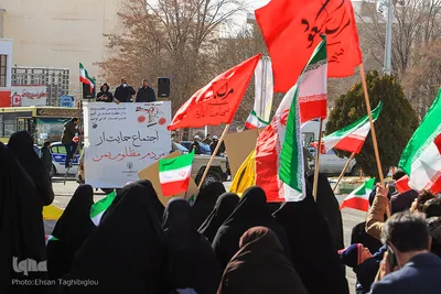راهپیمایی حمایت از مردم مظلوم یمن در زنجان‎‎