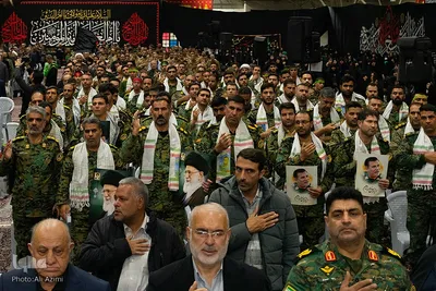 مراسم چهلم شهید نیلفروشان در اصفهان