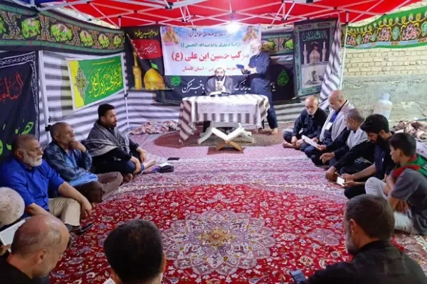 محفل انس با قرآن گالیکش در کربلای معلی برپا شد