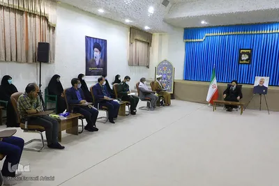دیدار مدیرکل ورزش خراسان‌جنوبی با حجت الاسلام عبادی