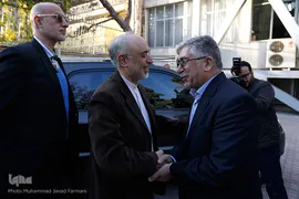 بازدید علی‌اکبر صالحی، معاون رئیس‌جمهور و رئیس سازمان انرژی اتمی کشور از ایکنا