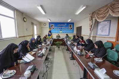 نشست خبری جانشین فرمانده سپاه روح‌الله استان مرکزی