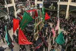 مراسم نخل‌برداری در حسینیه نظر کرده یزد‎
