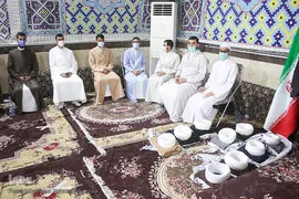 عمامه‌گذاری طلاب حوزه علمیه الغدیر اهواز 