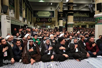 دیدار جمعی از موکب‌داران عراقی با رهبر انقلاب