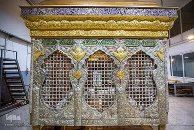 ضریح جدید حرم حضرت زینب(س) 