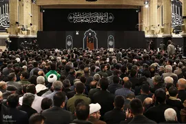 مراسم عزاداری شب شهادت حضرت ‌زهرا سلام‌الله‌علیها در حسینیه امام خمینی(ره)