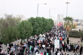 اجتماع مردم اهواز در محکومیت هنجارشکنی‌های اخیر