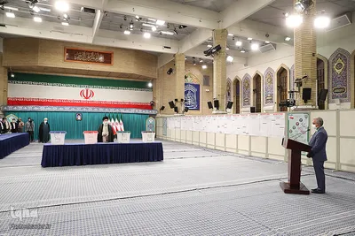 حضور رهبر معظم انقلاب در انتخابات ۱۴۰۰