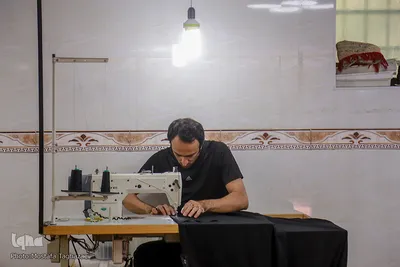 کارگاه دوخت چادر مشکی