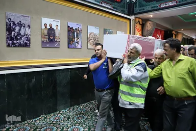 مراسم تشییع و به خاکسپاری دو شهید سرافراز ارتش در اهواز عکاس محمد محمدعلی پور