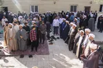 تجمع طلاب حوزه علمیه سمنان در حمایت از مقاومت فلسطین‎