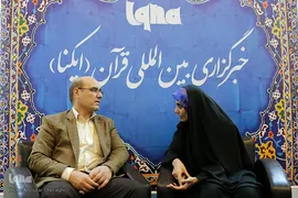 غرفه خبرگزاری ایکنا در هشتمین روز بیست و ششمین نمایشگاه قرآن کریم