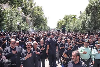 عزاداری عاشقان حسینی شهرستان ملایر‎ در عاشورا