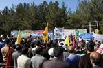 راهپیمایی ۱۳ آبان در بیرجند
