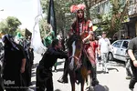 آیین نمادین حرکت کاروان حسینی و شبیه‌خوانی عاشورای حسینی در اهر