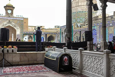 مراسم تشییع و تدفین یار امین و شجاع انقلاب اسلامی، آیت الله محمدی ری شهری