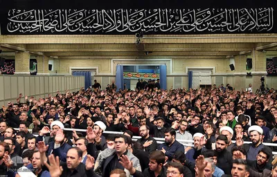مراسم عزاداری اربعین حسینی با حضور هیئت‌های دانشجویی در حسینیه امام خمینی(ره)