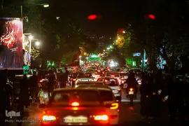 مراسم عزاداری شب عاشورای حسینی در تهران