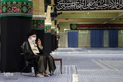 مراسم عزاداری شهادت امام سجاد (ع) در حسینیه امام خمینی(ره)