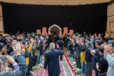ظهر شهادت حضرت علی علیه السلام در حرم شاهچراغ