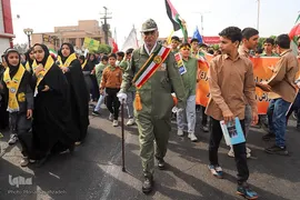 راهپیمایی ۱۳ آبان در  اهواز 