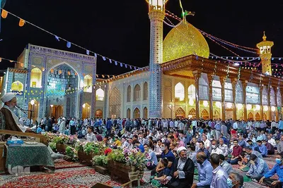 شب ولادت حضرت امام رضا(ع) در شاهچراغ(ع)