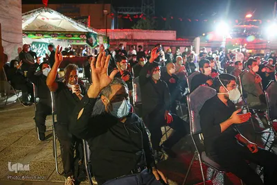 عزاداری موکب قرارگاه جهادی انقلاب در شیراز