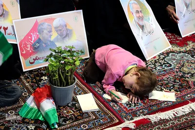مراسم اربعین شهید سپهبد حاج قاسم سلیمانی در بیرجند