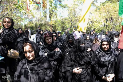مراسم تشییع و تدفین پیکر مرحوم مغفور حاج ولی‌الله پوراحمدی