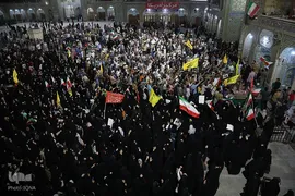 اعلام انزجار و فریاد انتقام مردم قم علیه تجاوز آمریکا به خاک ایران