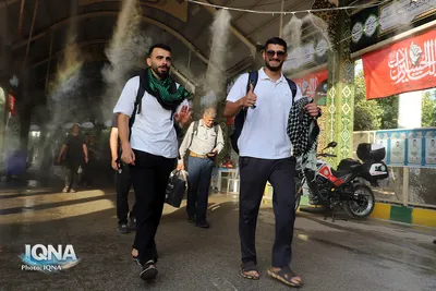 تردد زائران اربعین‌ از مرز بین‌المللی خسروی 
