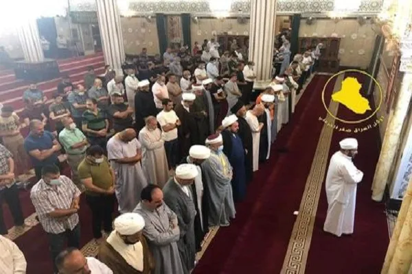 اقامه نماز وحدت شیعه و سنی در اعظمیه بغداد