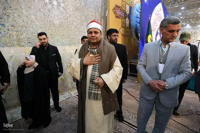 محفل انس با قرآن کریم با حضور قاری مصری احمد شحات