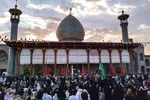 حضور هیئت های مذهبی جوان شهر شیراز در حرم مطهر شاهچراغ