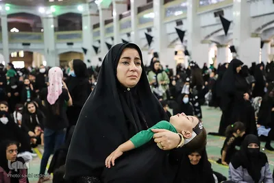 حسینیه ایران؛ سوگواره شیرخوارگان حسینی در مصلی حضرت امام(ره) تبریز