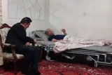 دیدار شهردار تبریز با جانباز جنگ رمضان