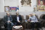 دیدار مسئولان جهاددانشگاهی سمنان با خانواده شهید نیک ذات‎
