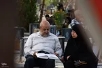 قرائت دعای عرفه در باغ رضوان اصفهان