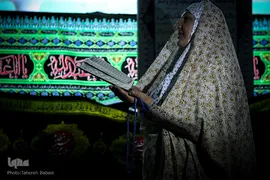 مراسم اعتکاف بانوان در مسجد باغستانی
