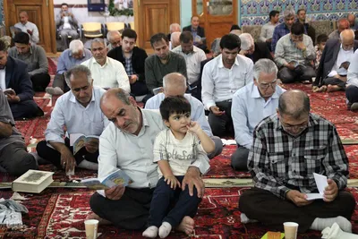 مراسم پرفیض دعای عرفه در شهرستان اهر