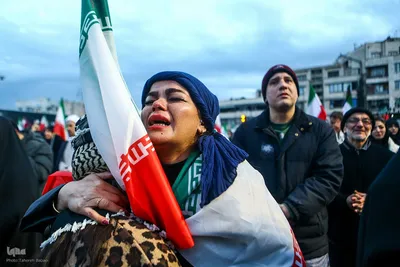 تحویل سال نو در میدان انقلاب تهران