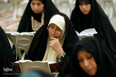 جزخوانی قرآن در مسجد امام حسن عسگری(ع) قزوین