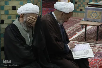 مراسم ختم آیت الله یکتایی(ره) در زنجان