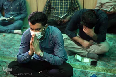 مراسم پر فیض قرائت دعای عرفه در مسجد دانشگاه تهران